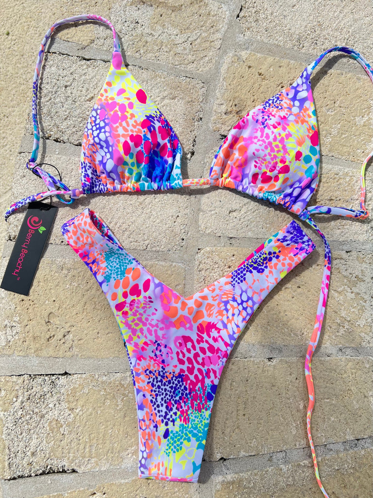 His And Hers Berry Beachy Swimwear