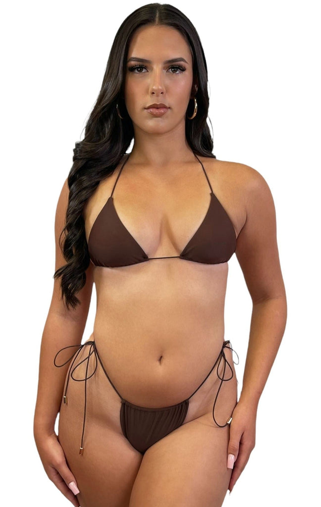 Ebony micro bikini with nip slips : r/BikiniTryonHauls