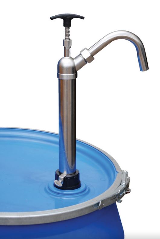 Action Pump 316 Stainless Steel Piston Hand Drum Pump For 55 Gallon Made For Aggressive 7450