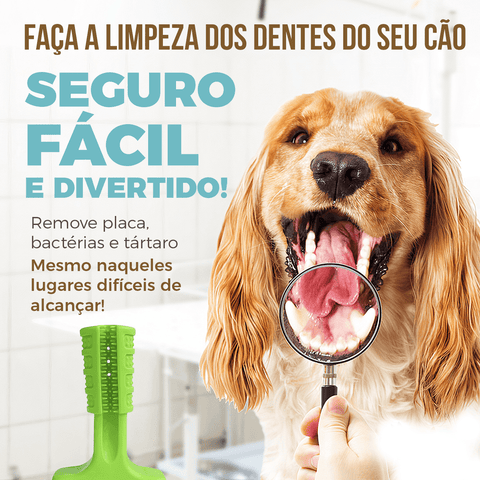Escova de dentes para cachorros | Super Brush escova para Cães