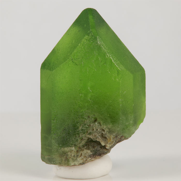 184ct Terminated Raw Gemmy Green Peridot Crystal