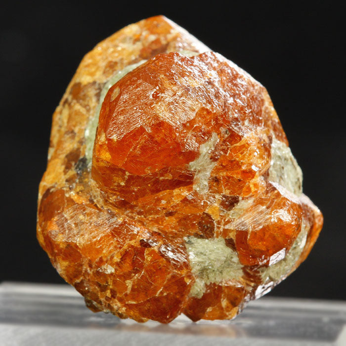 raw spessartite garnet