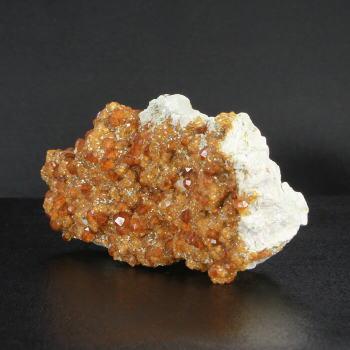 raw spessartite garnet