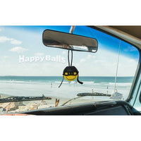 HappyBalls Biker / Pilot Car Antenna Topper / Auto Dashboard Accessory