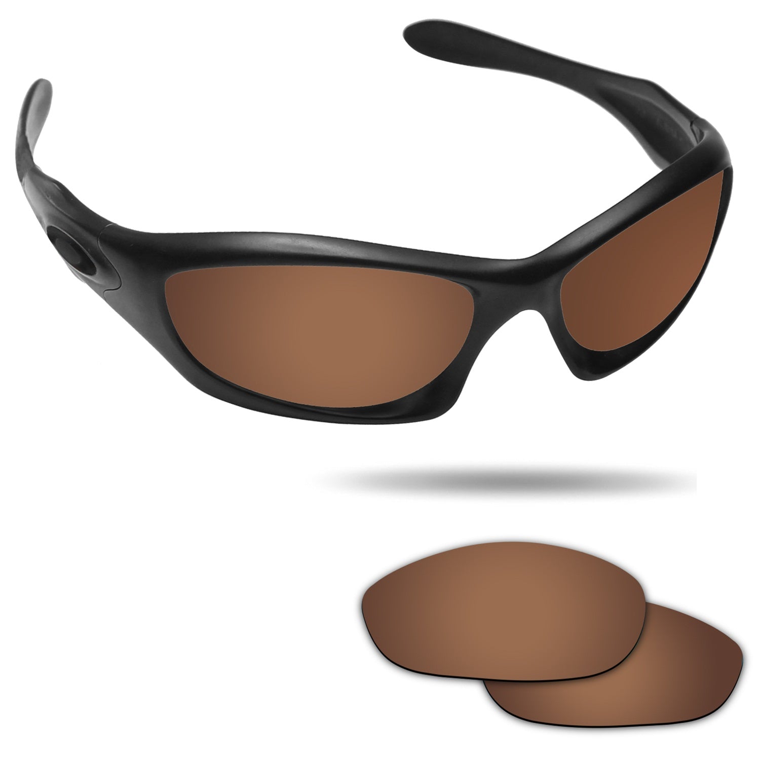 OOWLIT Premium Polarized Replacement Lenses For Oakley Monster Dog  Sunglasses Iridium Coat Mirrored Lens Technologies 50 Lens Colors – OOWLIT  OPTICS | Seek Optics Replacement Lenses For Oakley Monster Pup Dark Brown