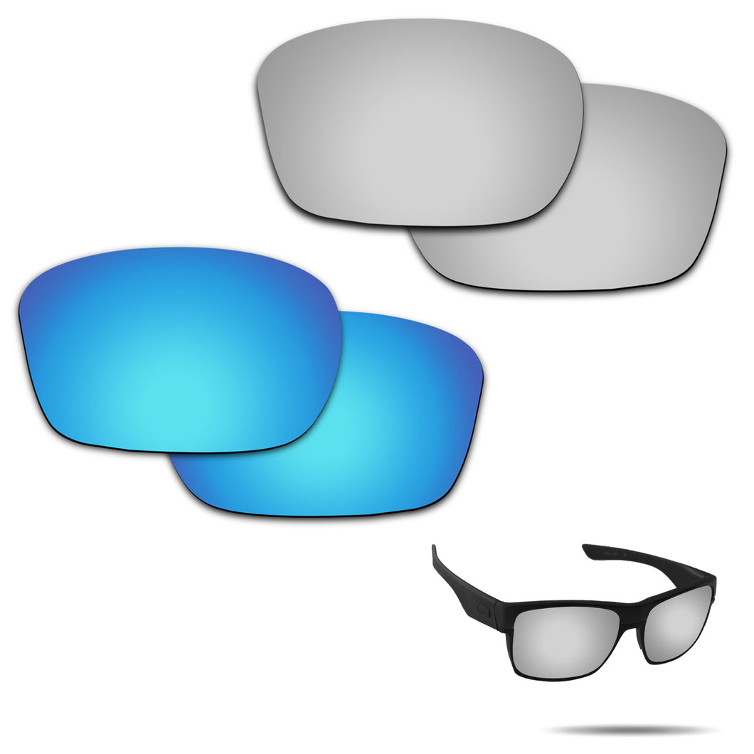 oakley sliver blue lens