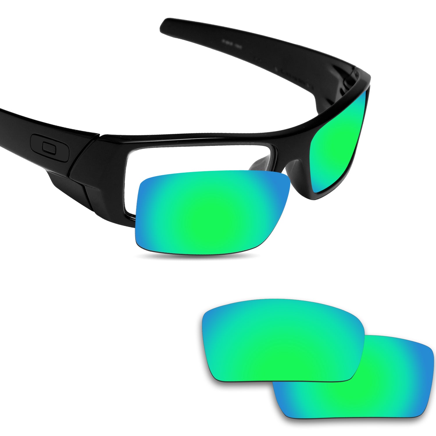 oakley gascan green lenses