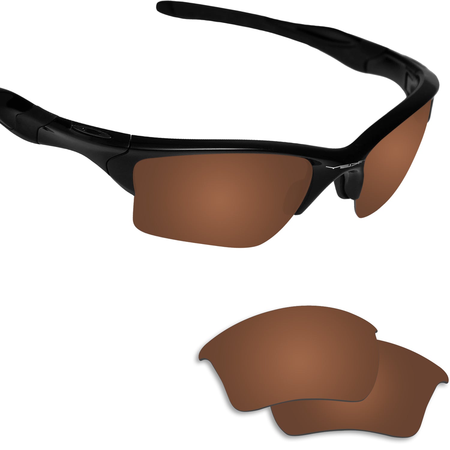 oakley half jacket 2.0 clear lenses