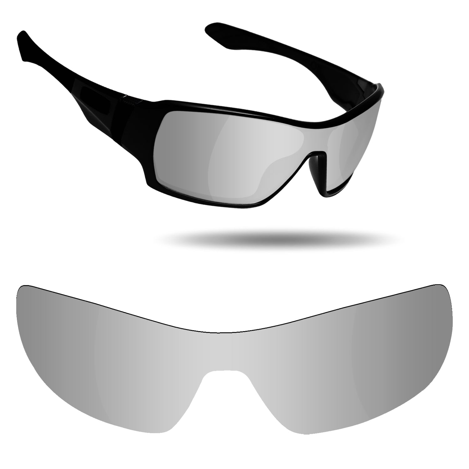 Fiskr Polarized Replacement Lenses for 