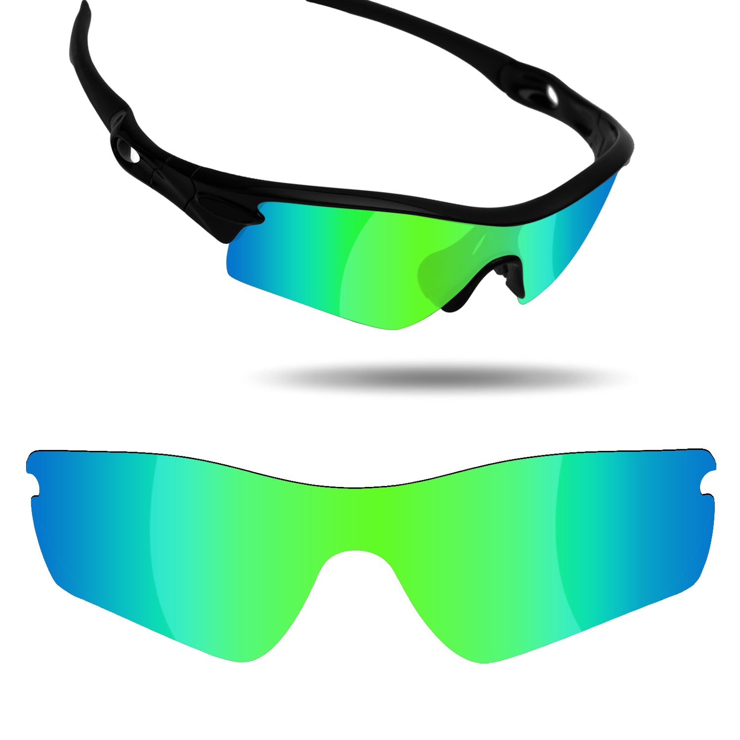 Fiskr Polarized Replacement Lenses for 