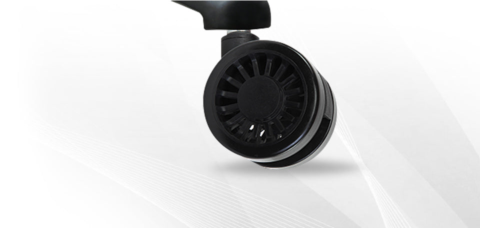 Extra Large PU dual wheel Casters for gaming and office chairs