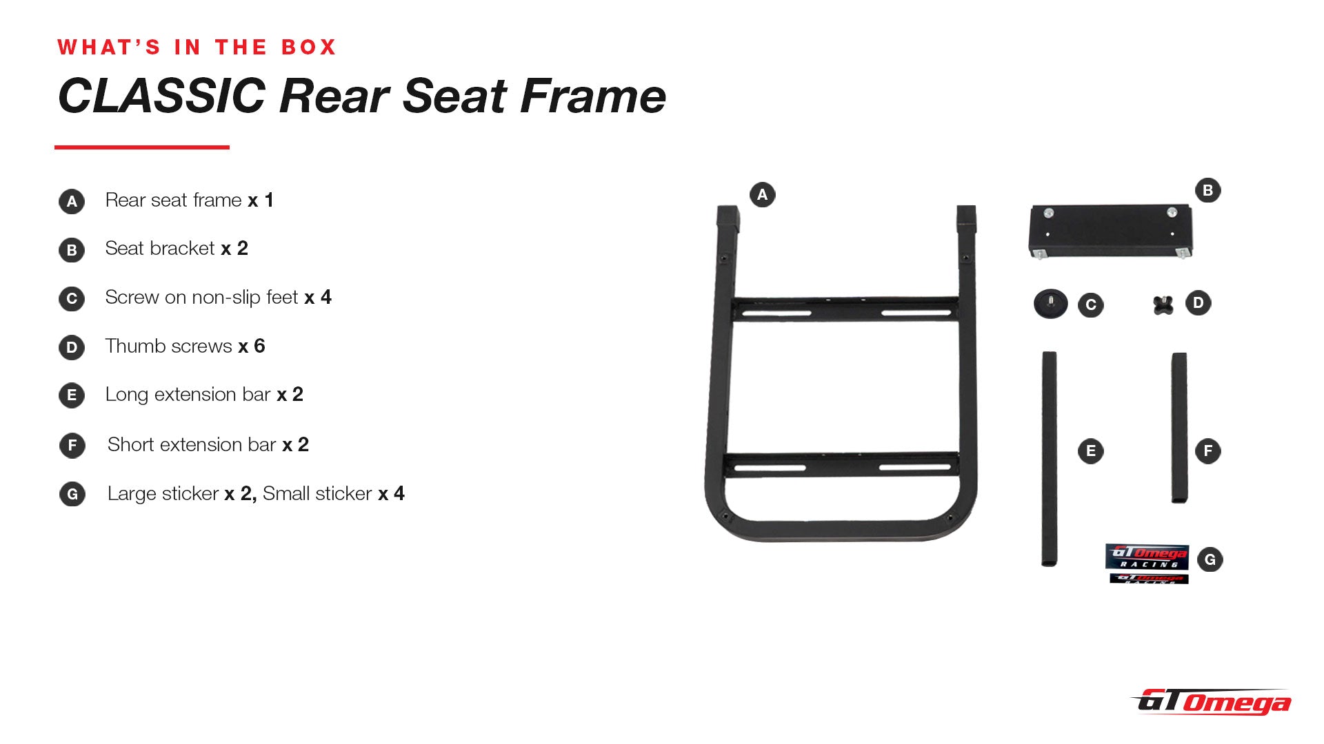 gt omega instructions