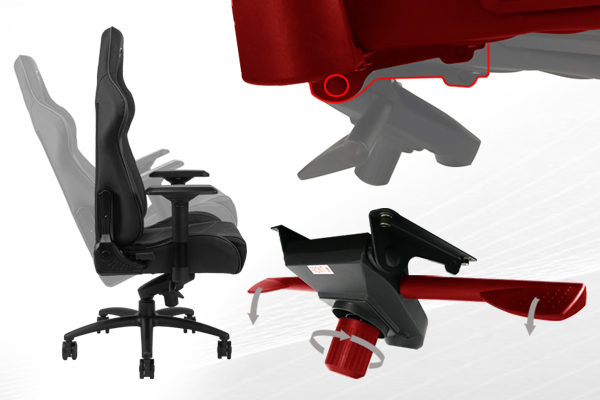 Multi-Functional tilt mechanism for gaming and office chairs