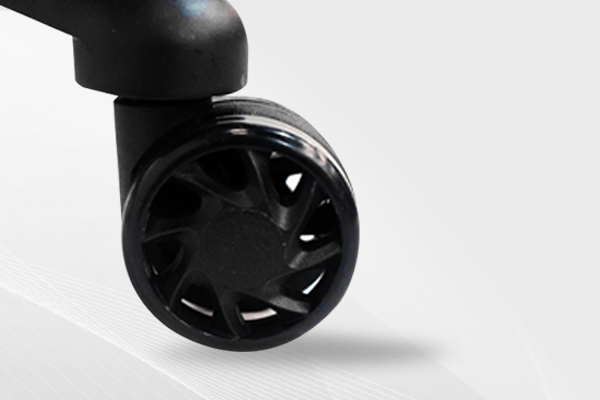 PU dual wheel Casters for gaming and office chairs