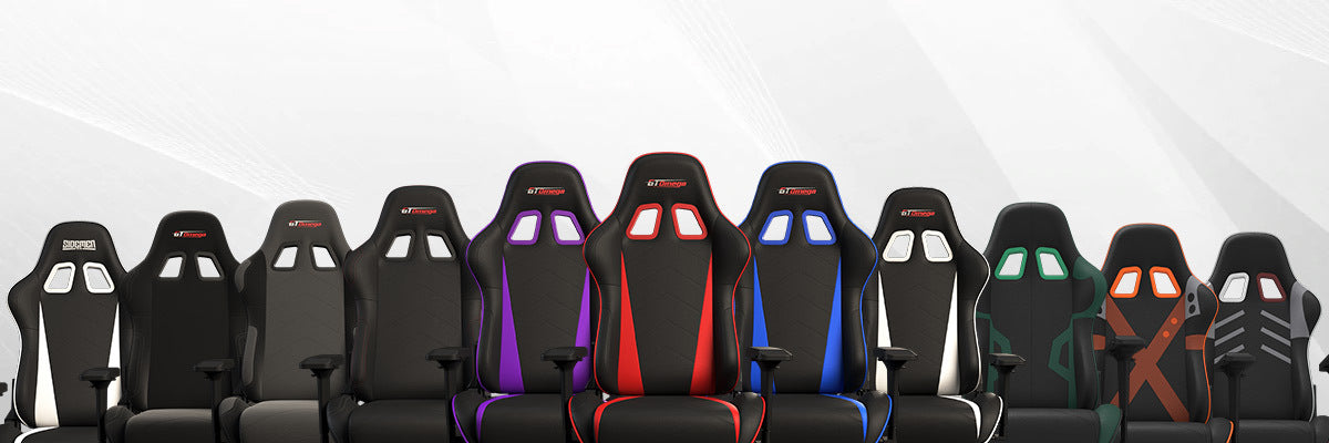 Full GT Omega Pro Series gaming chair collection