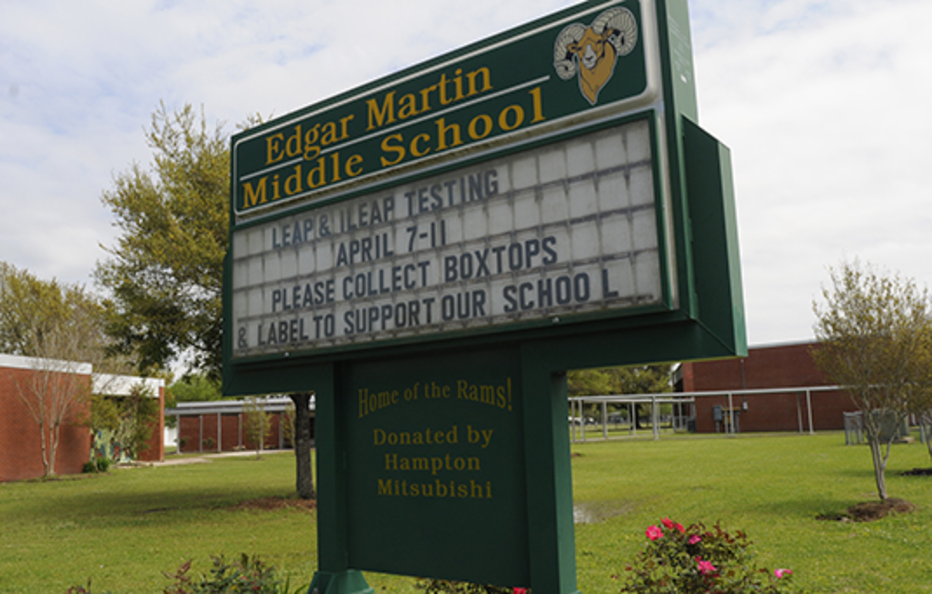 Edgar Martin Middle School - Eighth Grade