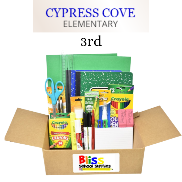 Cypress Cove Elementary - Third Grade | Supply Kits