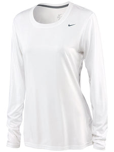 nike sheer long sleeve top