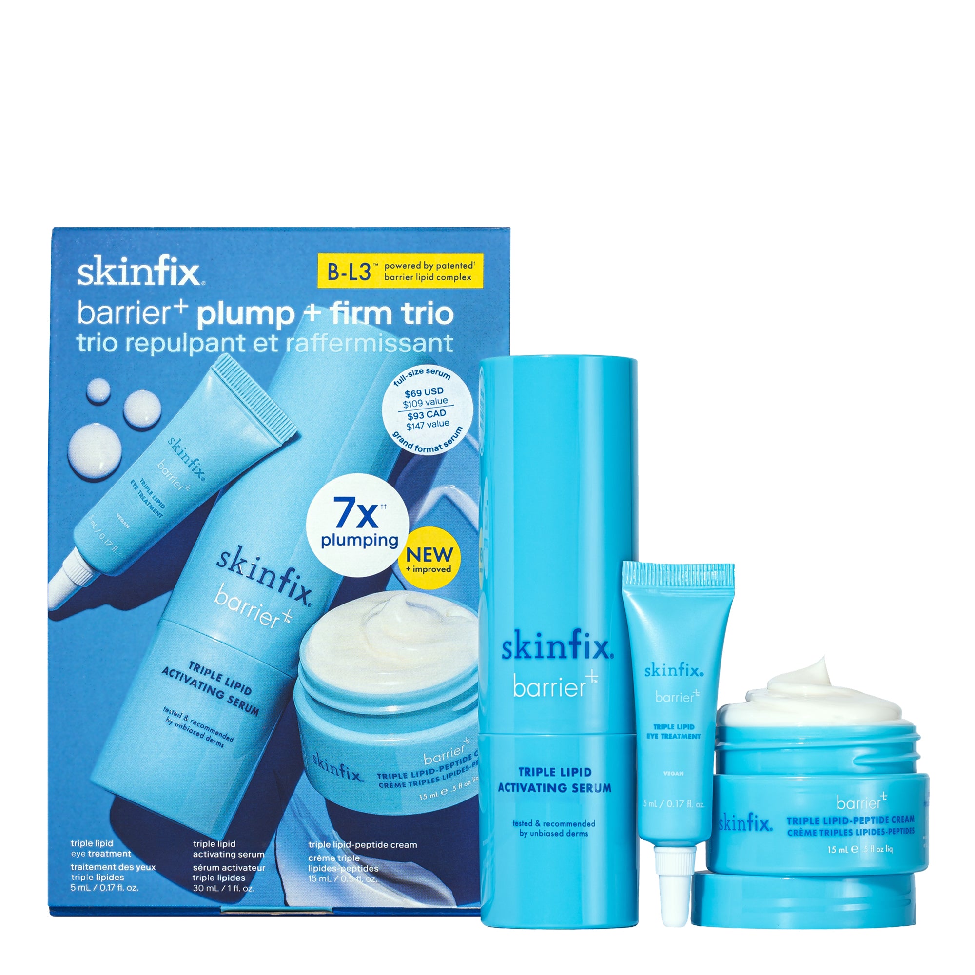 Barrier+ Plump + Firm Trio - Skinfix USA product image