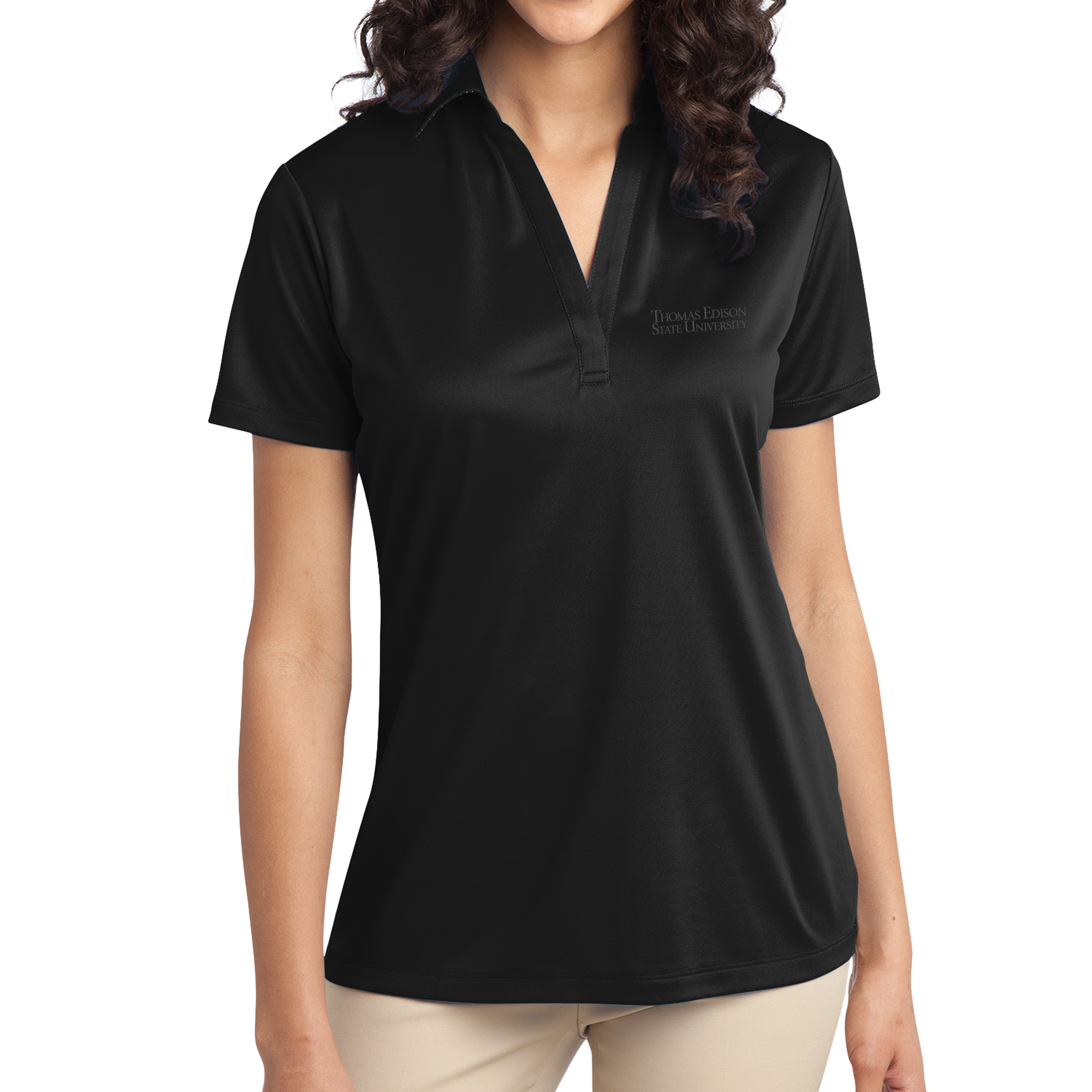 ladies silk touch performance polo