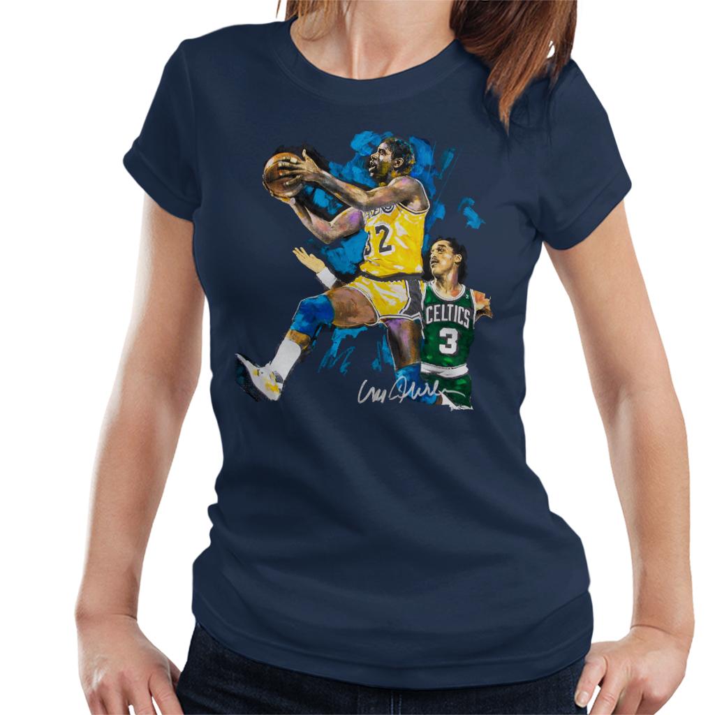 magic johnson celtics shirt