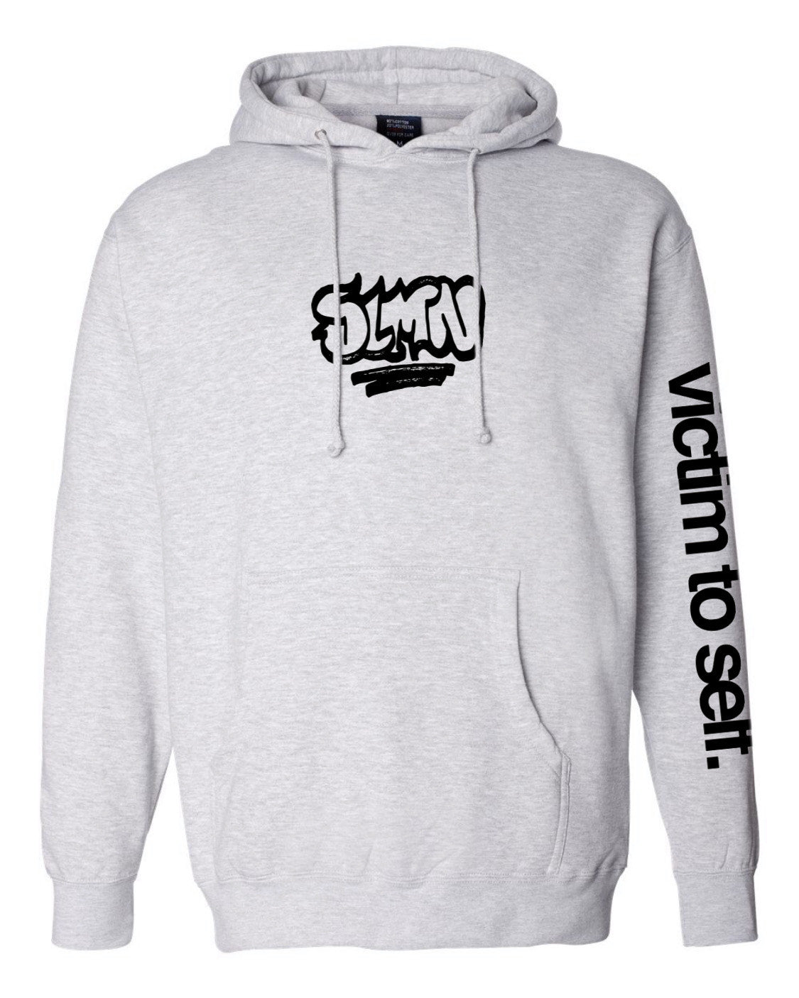 Victim to Self Hoodie Grey – Slammin Worldwide