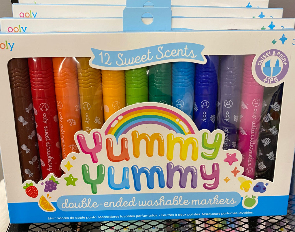  Set of 24 - Stampables Colorful Scented Double-Ended Stamp  Markers For Kids Art School Supplies Stat $13.99