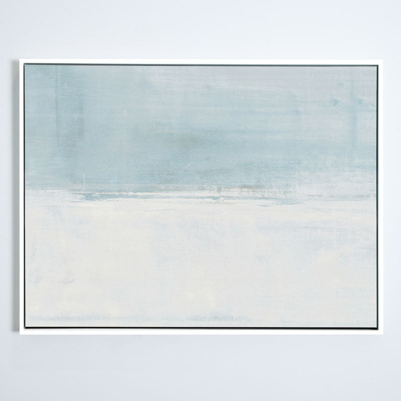 Landscape No.13 Canvas White Frame