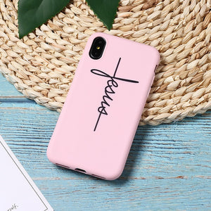 coque iphone xs jesus