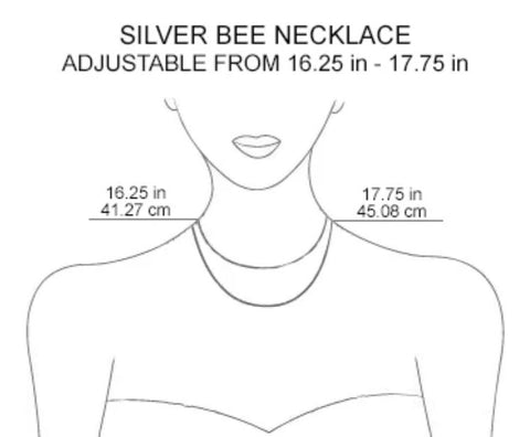 bee necklace