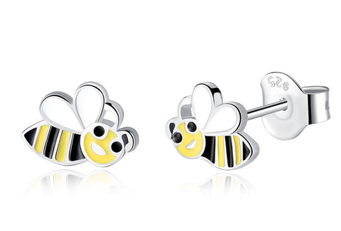 happy bee earring