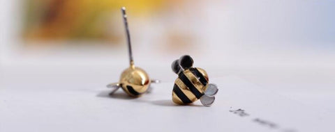 bumblebee earrings