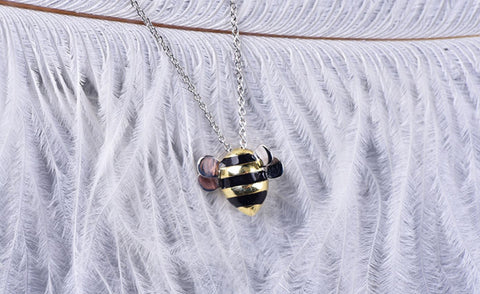 bumblebee necklace