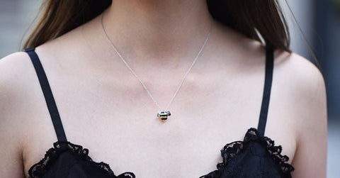 bee necklace