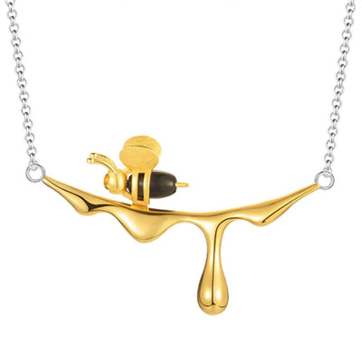 bee necklace