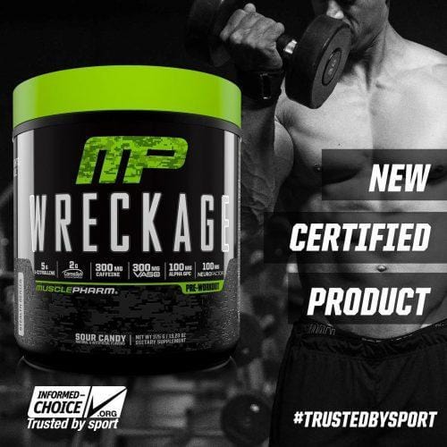 Musclepharm Wreckage Pre Workout Review