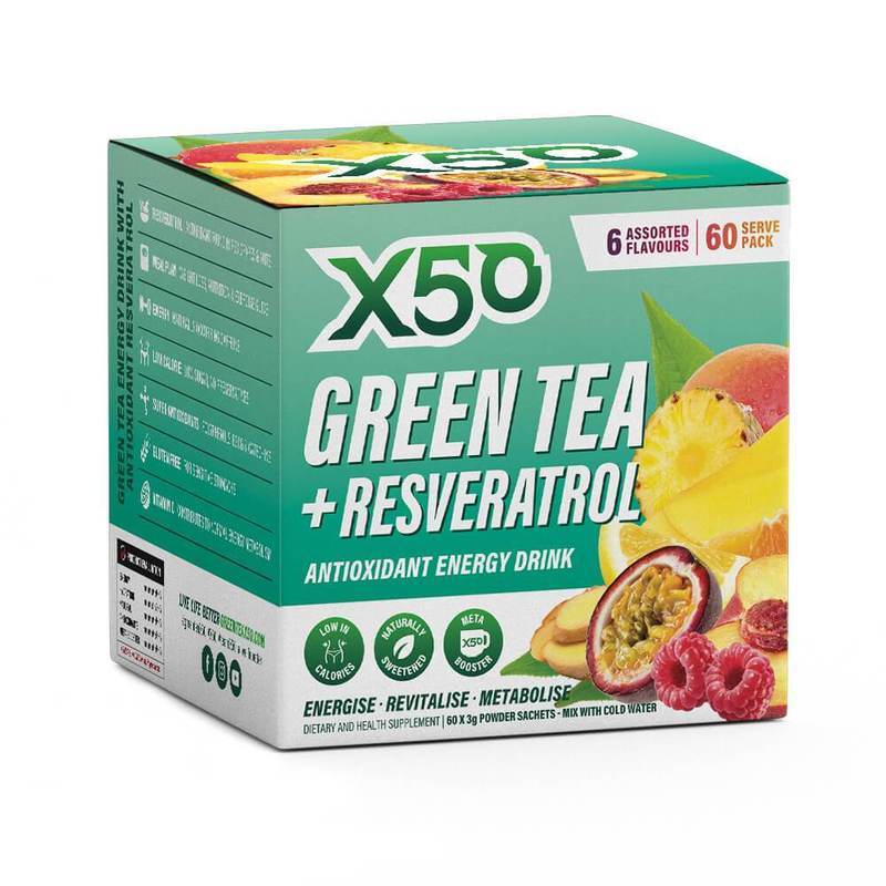 Energy Drink, Fat Burner, Health Wonder - X50 Green Tea Is A Real Allrounder