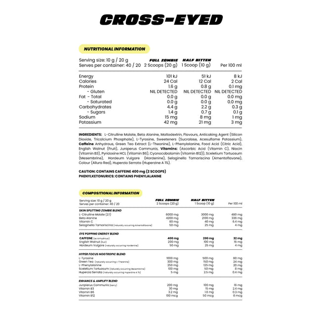 Nutrition Information