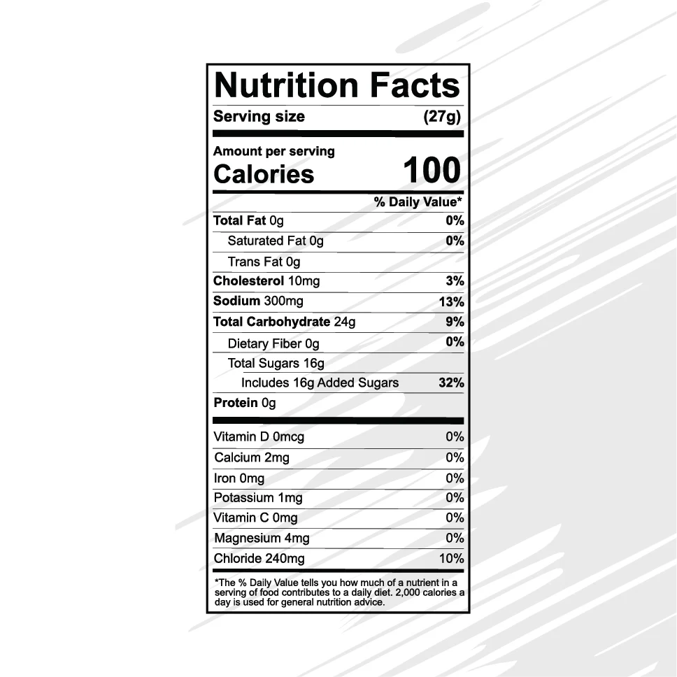 Nutrition Information