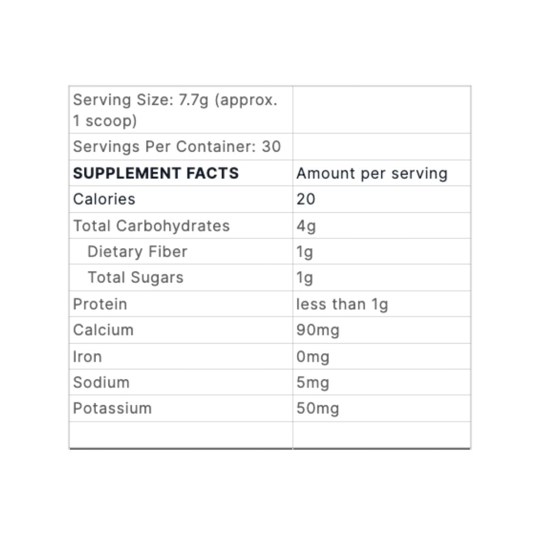 Nutrition Information