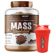 MuscleSport Mass Revolution Protein Powder 6lb