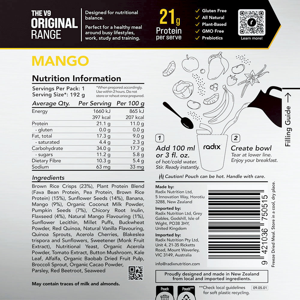 Nutrition Information