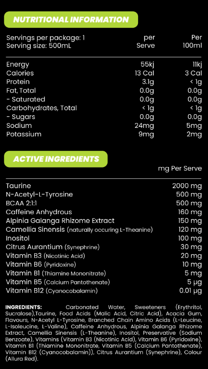Nutrition Information