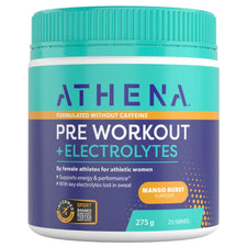 Athena Pre-Workout + Electrolytes (Caffeine Free)