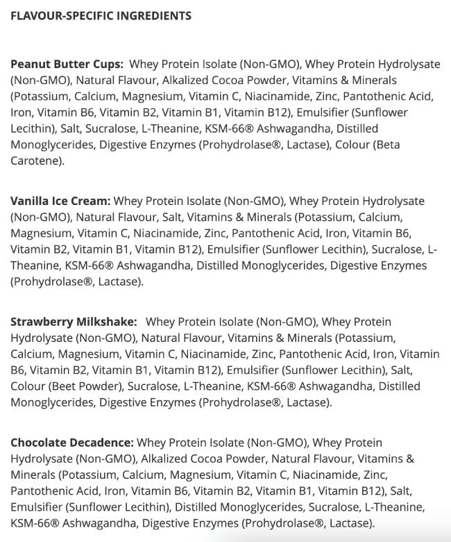 Nutrition Information