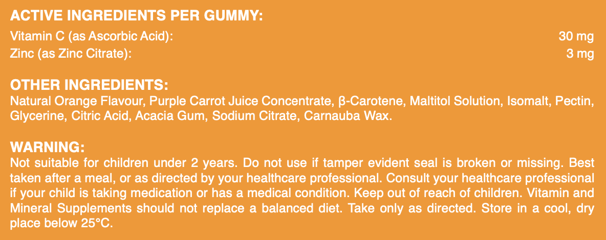 Nutrition Information