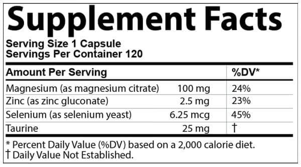 Nutrition Information