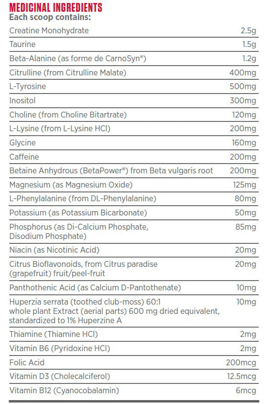 Nutrition Information