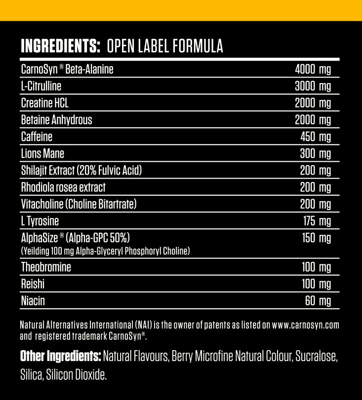 Nutrition Information