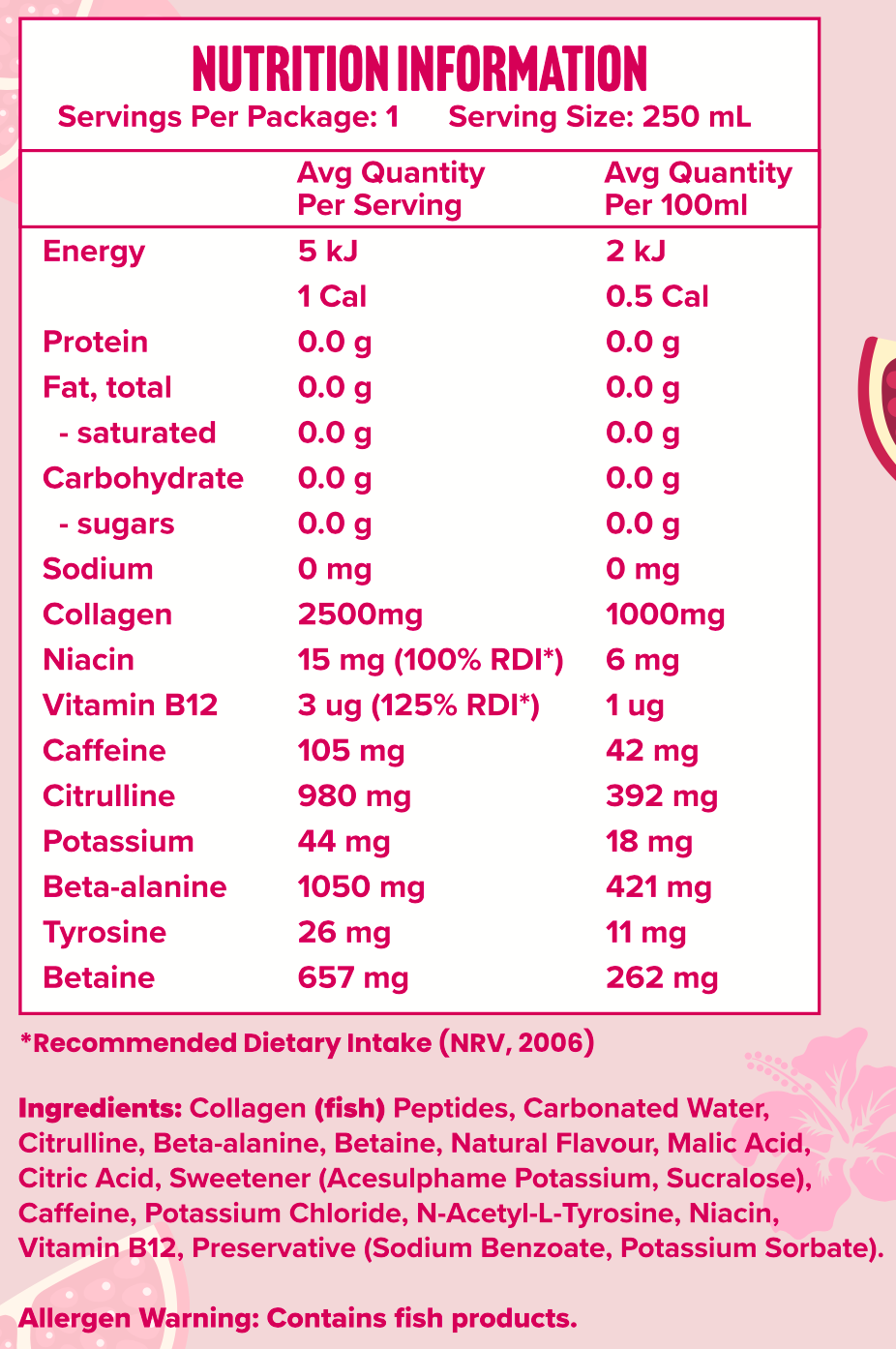 Nutrition Information